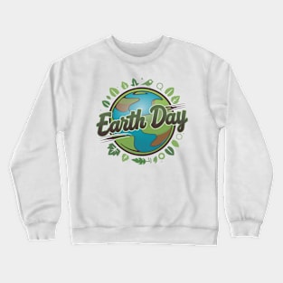 Earth day Crewneck Sweatshirt